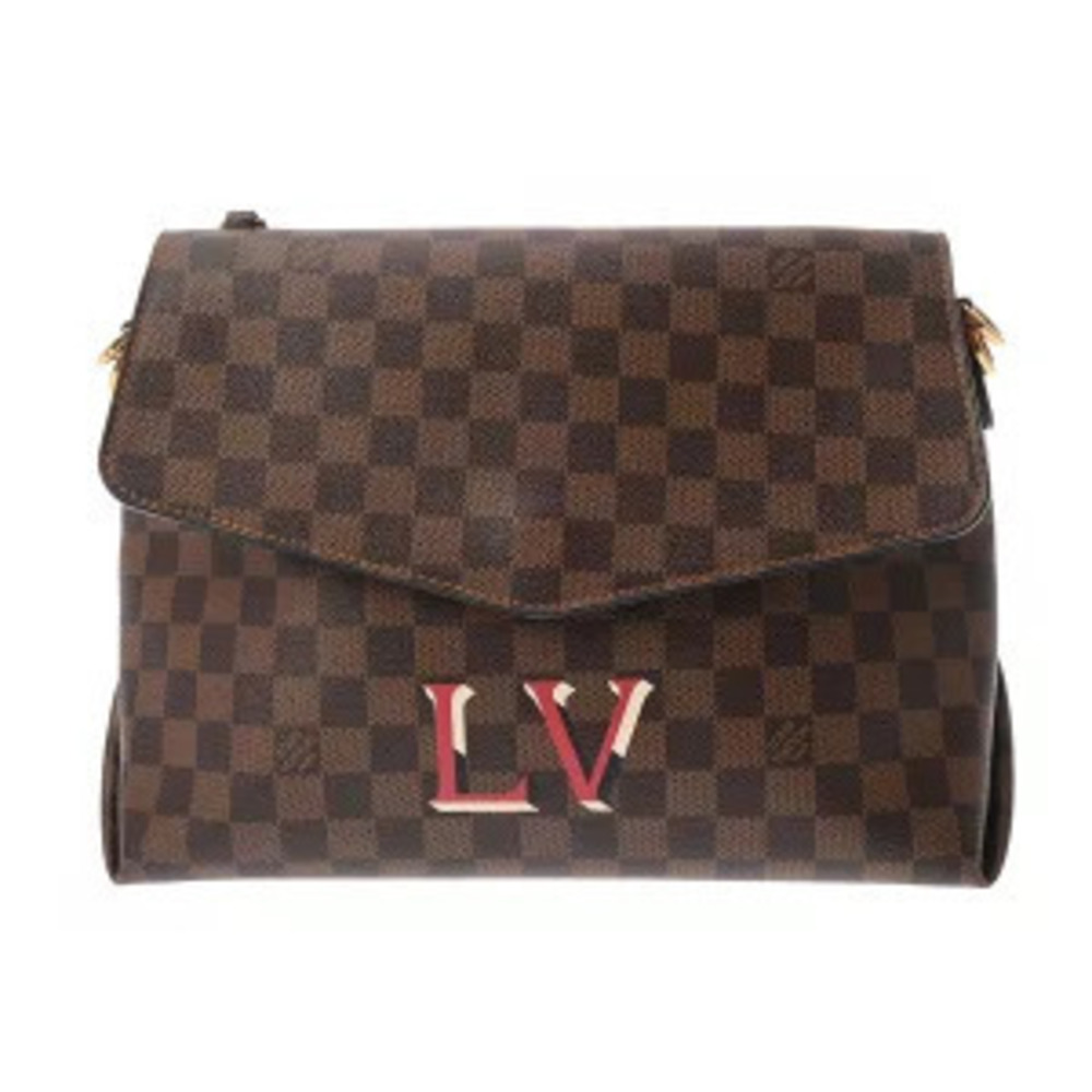 Louis Vuitton Damier Bobour Canvas Shoulder Bag